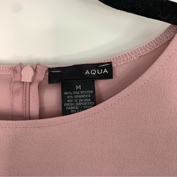 Blush dress with flowy sleeve - Picture 4 of 6